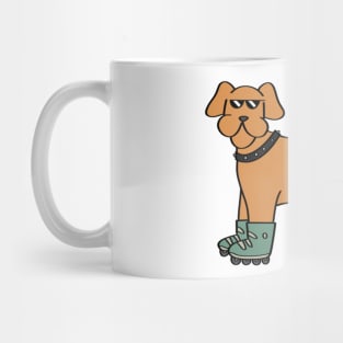 Rollerskater Dog Mug